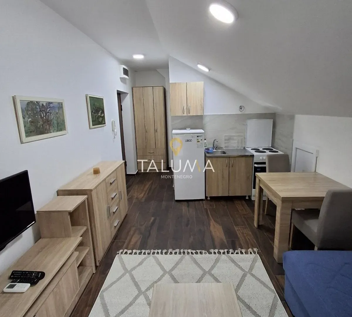 Rent, studio apartment, 25m², Dalmatinska ulica, Podgorica