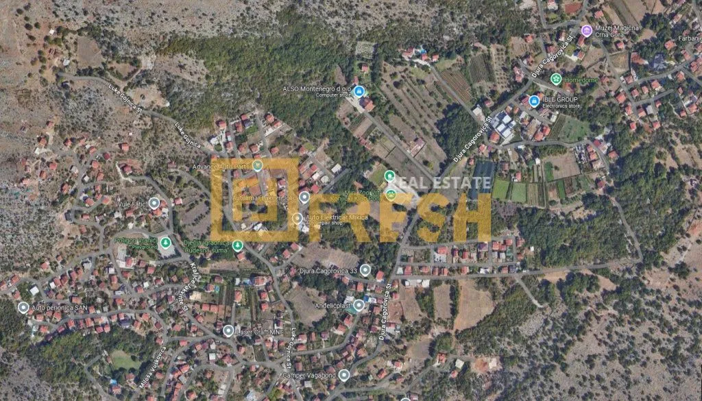 Prodaja, plac, 8407m², Vranići, Podgorica