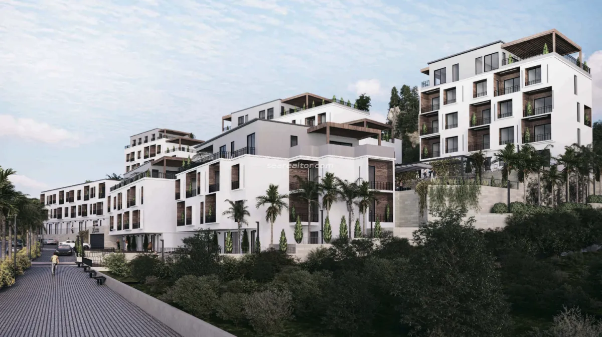 Prodaja, dvosoban stan, 61m², Tivat, Crna Gora