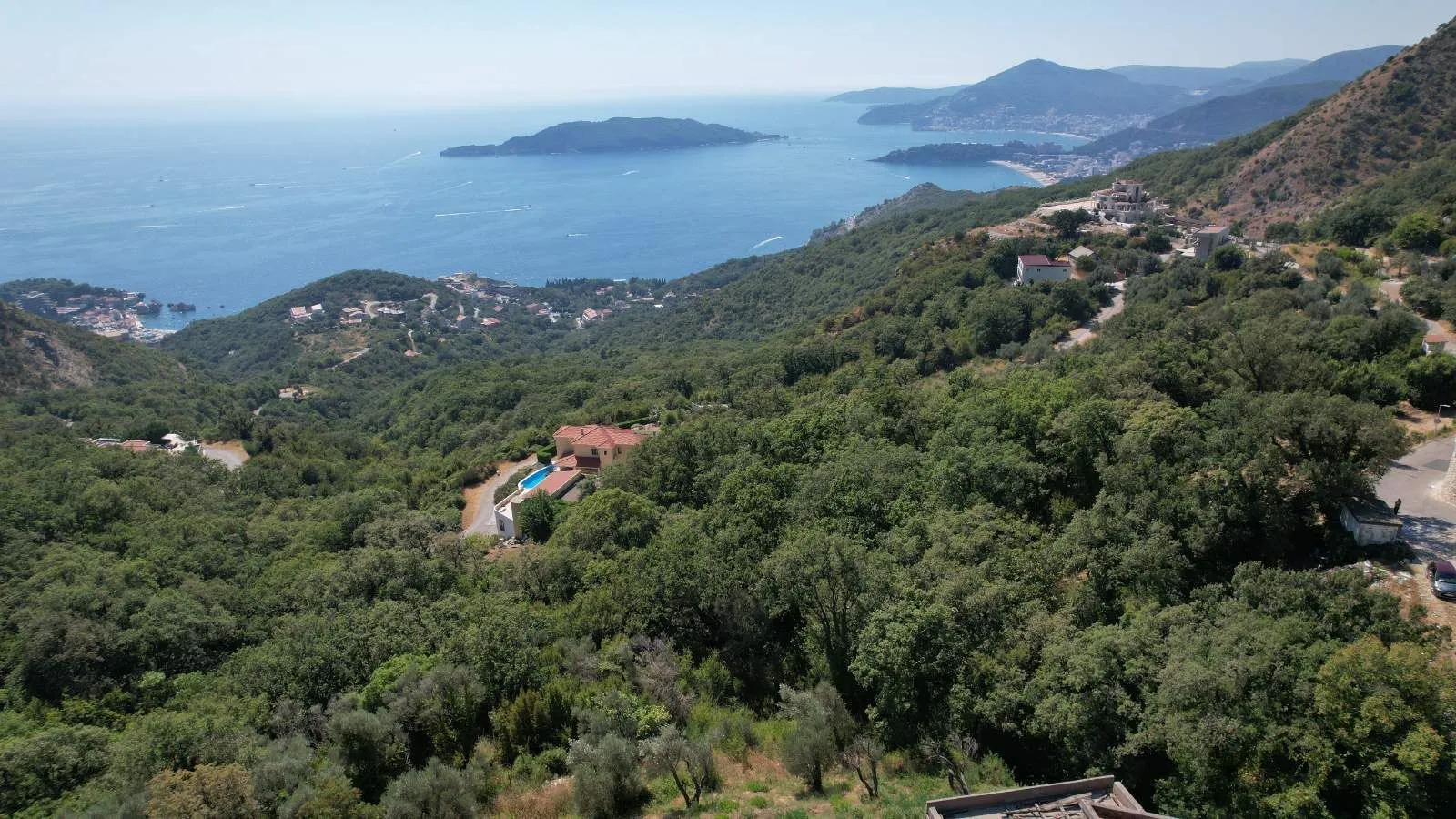 Prodaja, plac, 7727m², Pržno, Budva