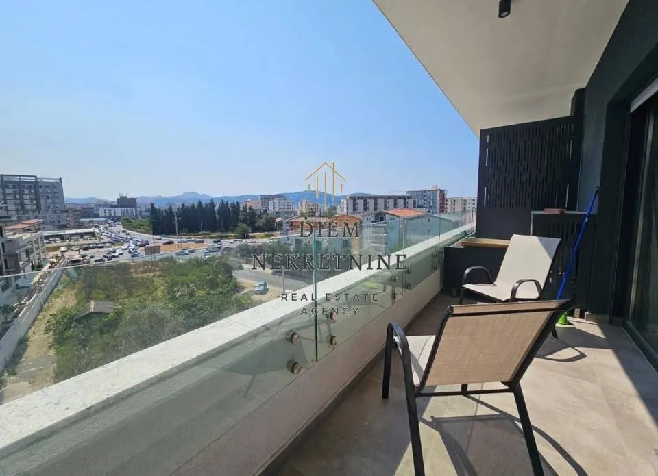 Rent, one bedroom apartment, 55m², Ilino, Bar