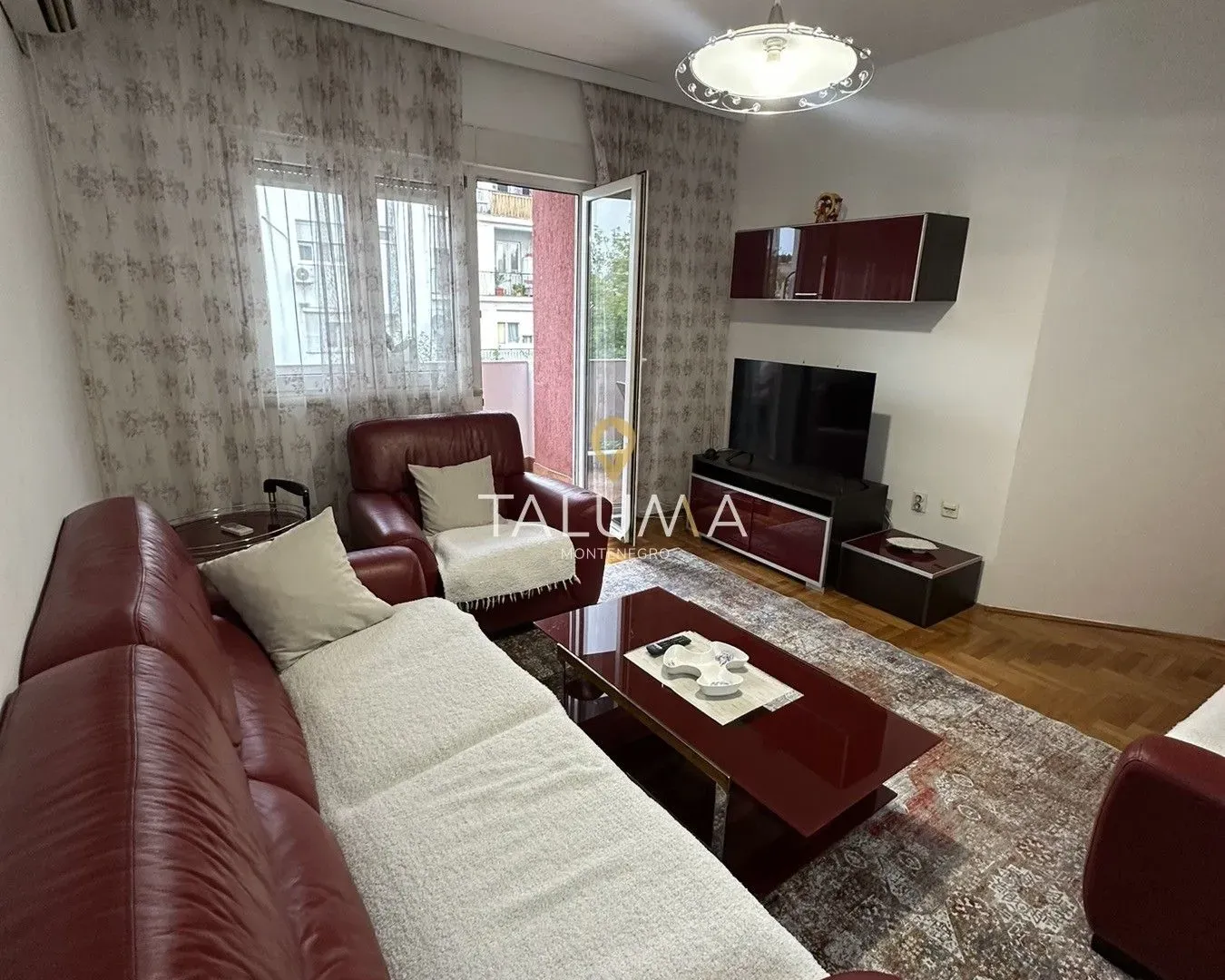 Izdavanje, dvosoban stan, 60m², Preko Morače, Podgorica