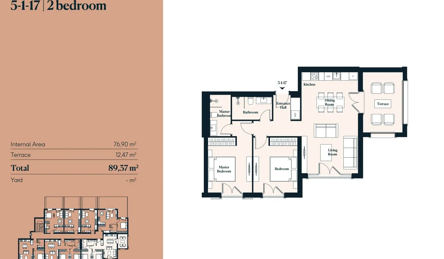 Sale, apartment, 89m², Tivat, Crna Gora