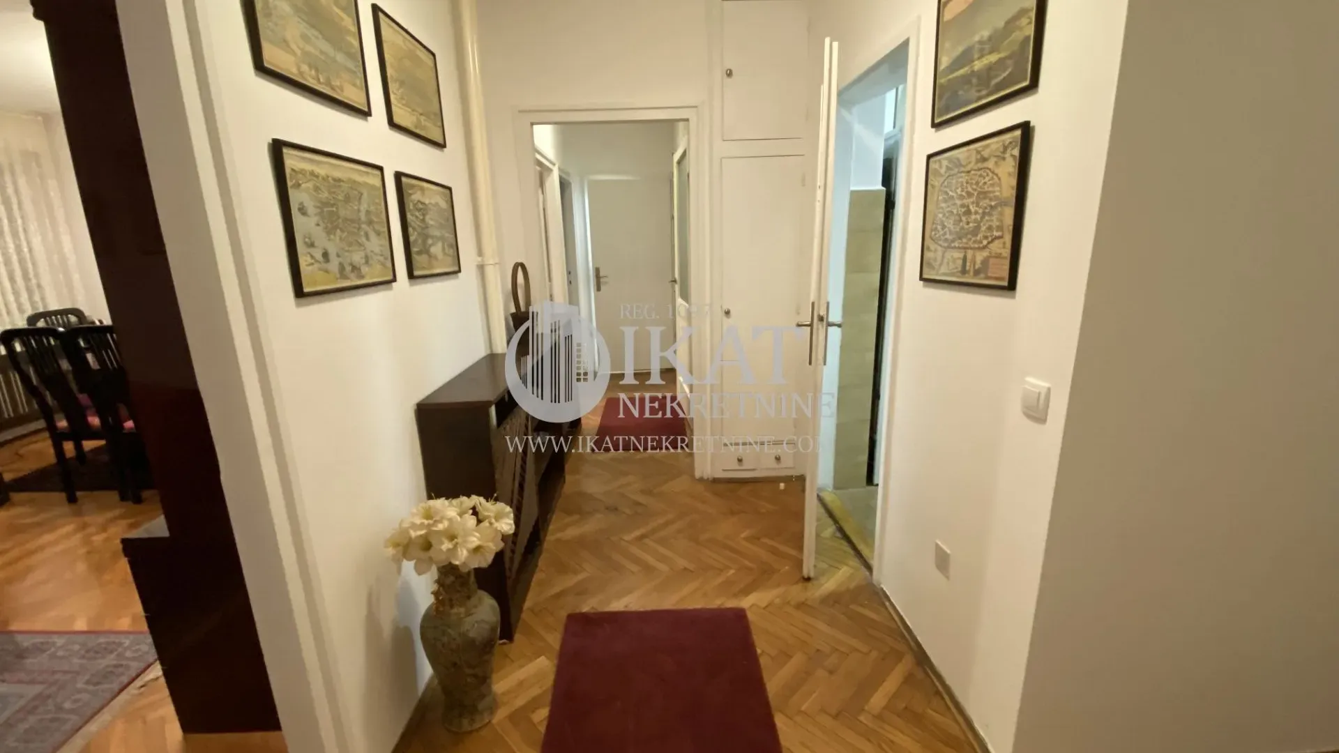 Izdavanje, dvosoban stan, 60m², Stari Grad, Beograd