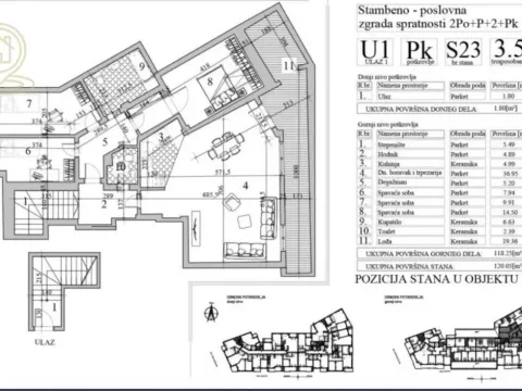 Prodaja, trosoban stan, 120m², Grbavica, Novi Sad Sve Podlokacije - image 4