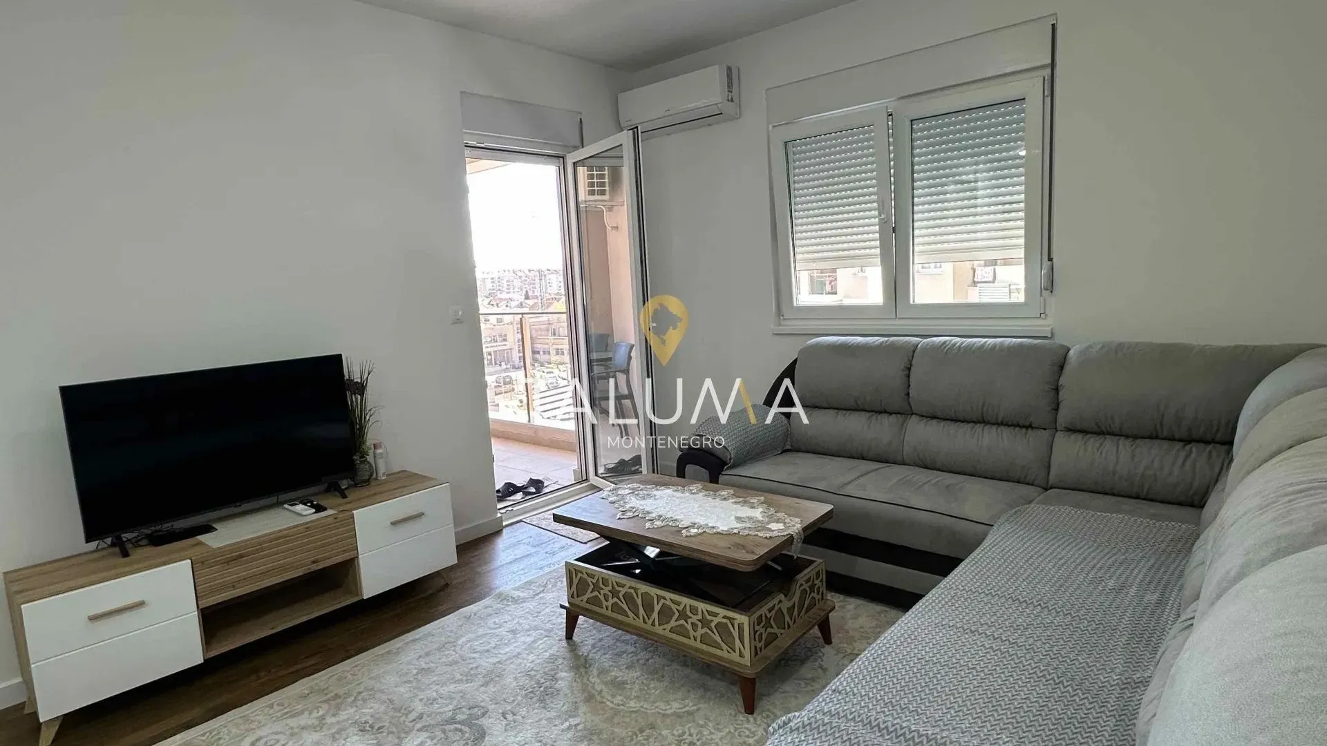 Izdavanje, jednosoban stan, 46m², Stari Aerodrom, Podgorica