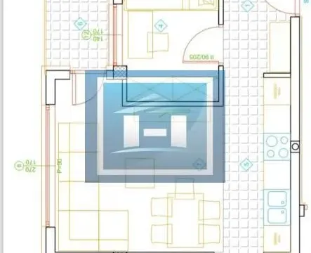 Sale, three bedroom apartment, 60m², Ćele Kula, Niš