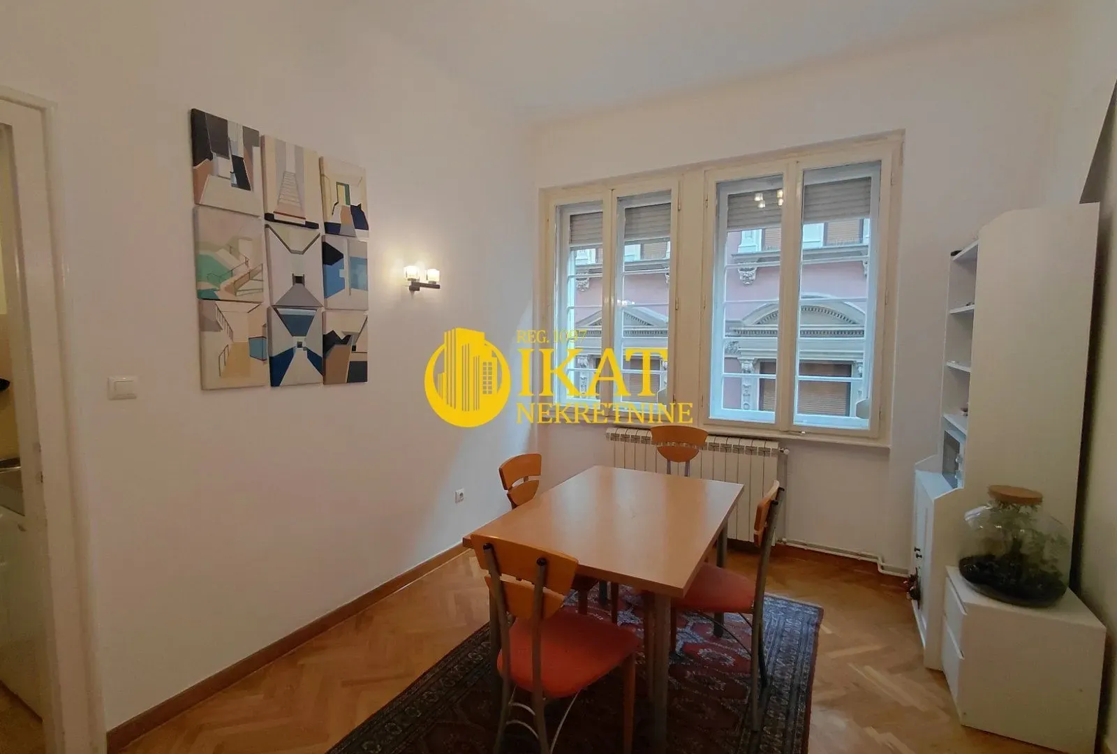 Izdavanje, dvosoban stan, 60m², Stari Grad, Beograd