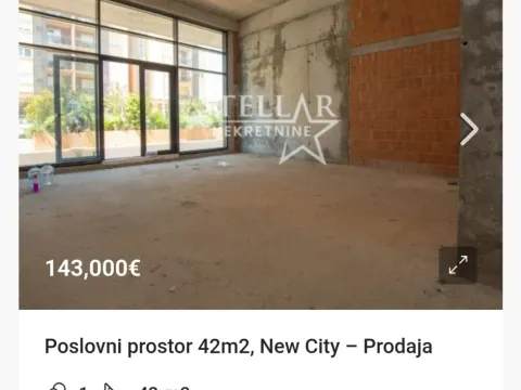 Sale, office space, 42m², City Kvart, Podgorica - image 2