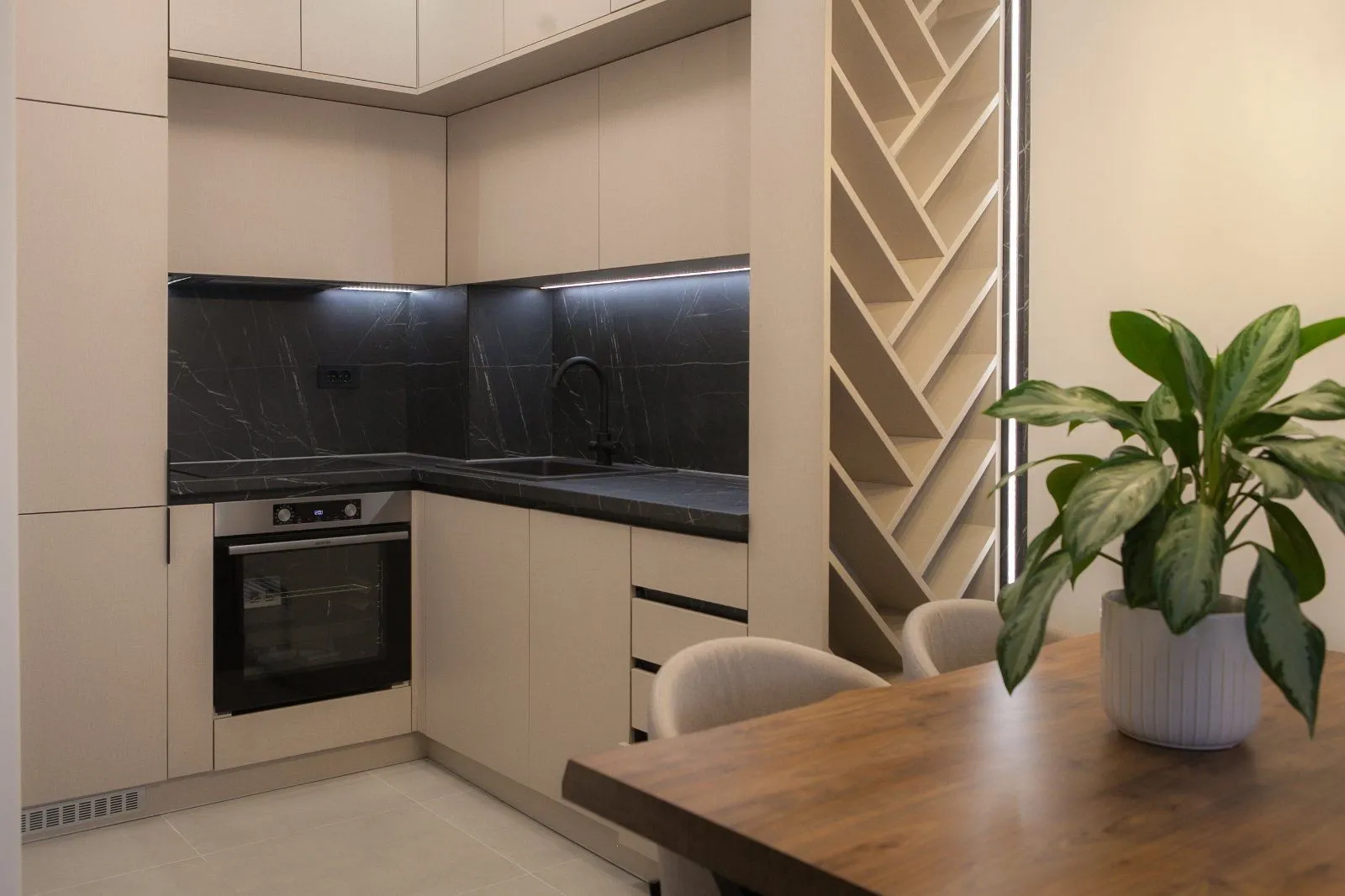 Rent, one bedroom apartment, 46m², Stari Aerodrom, Podgorica