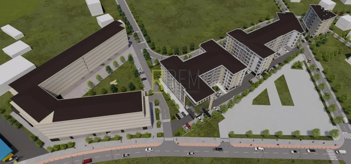 Prodaja, jednosoban stan, 45m², Zabjelo, Podgorica