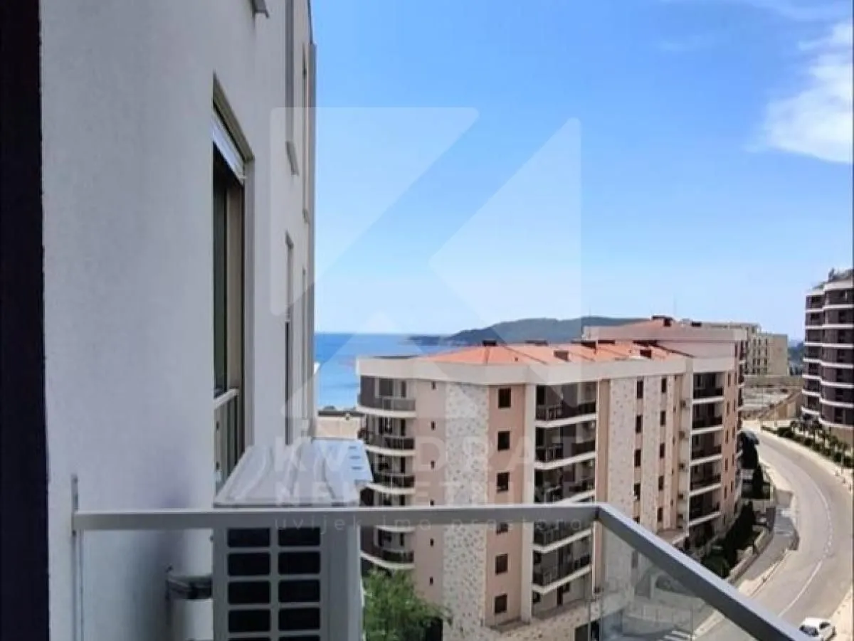 Rent, one bedroom apartment, 57m², Bečići, Budva
