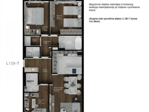 Prodaja, trosoban stan, 120m², Podgorica, Crna Gora - image 24