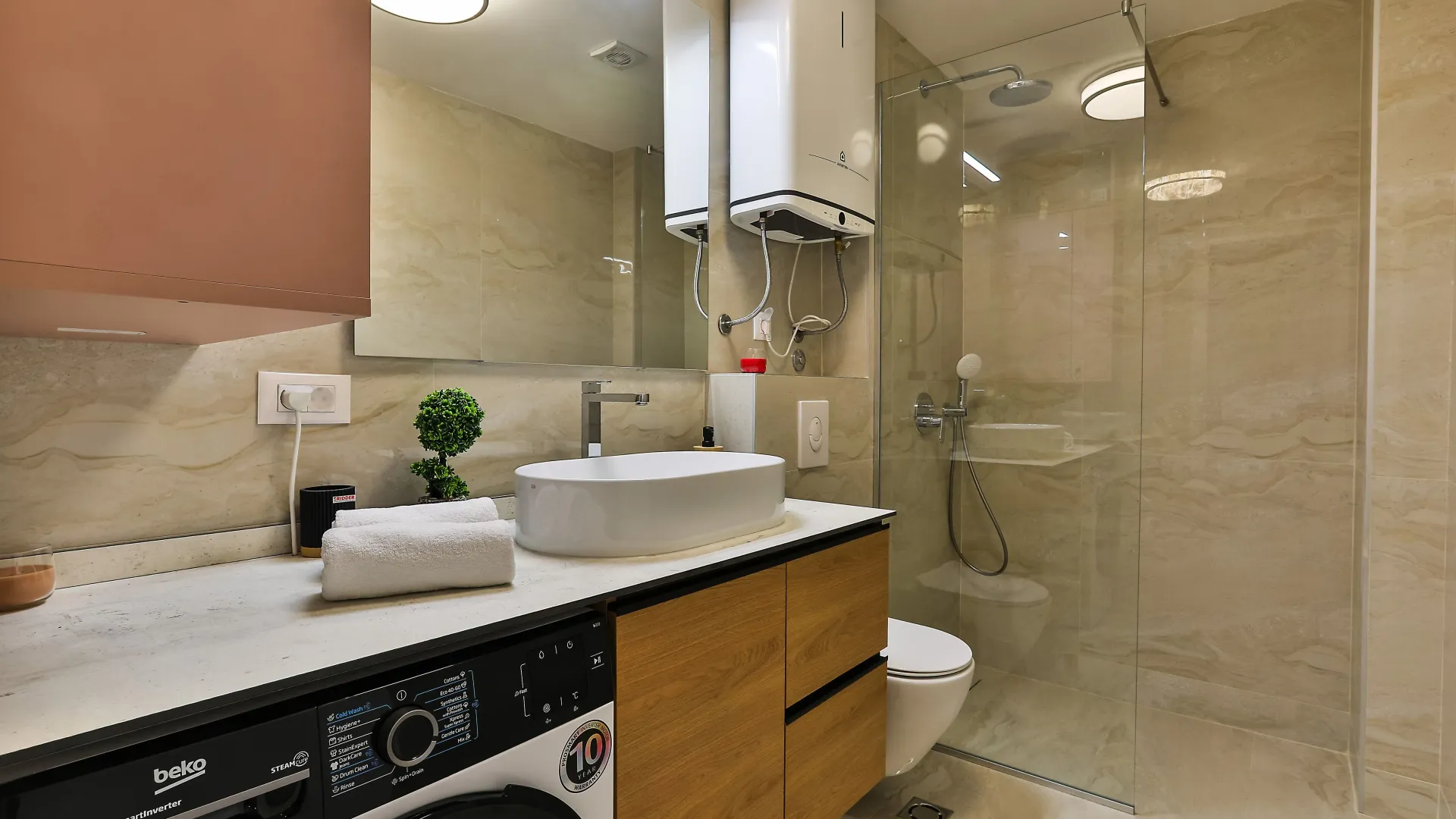 Rent, one bedroom apartment, 48m², Rozino, Budva
