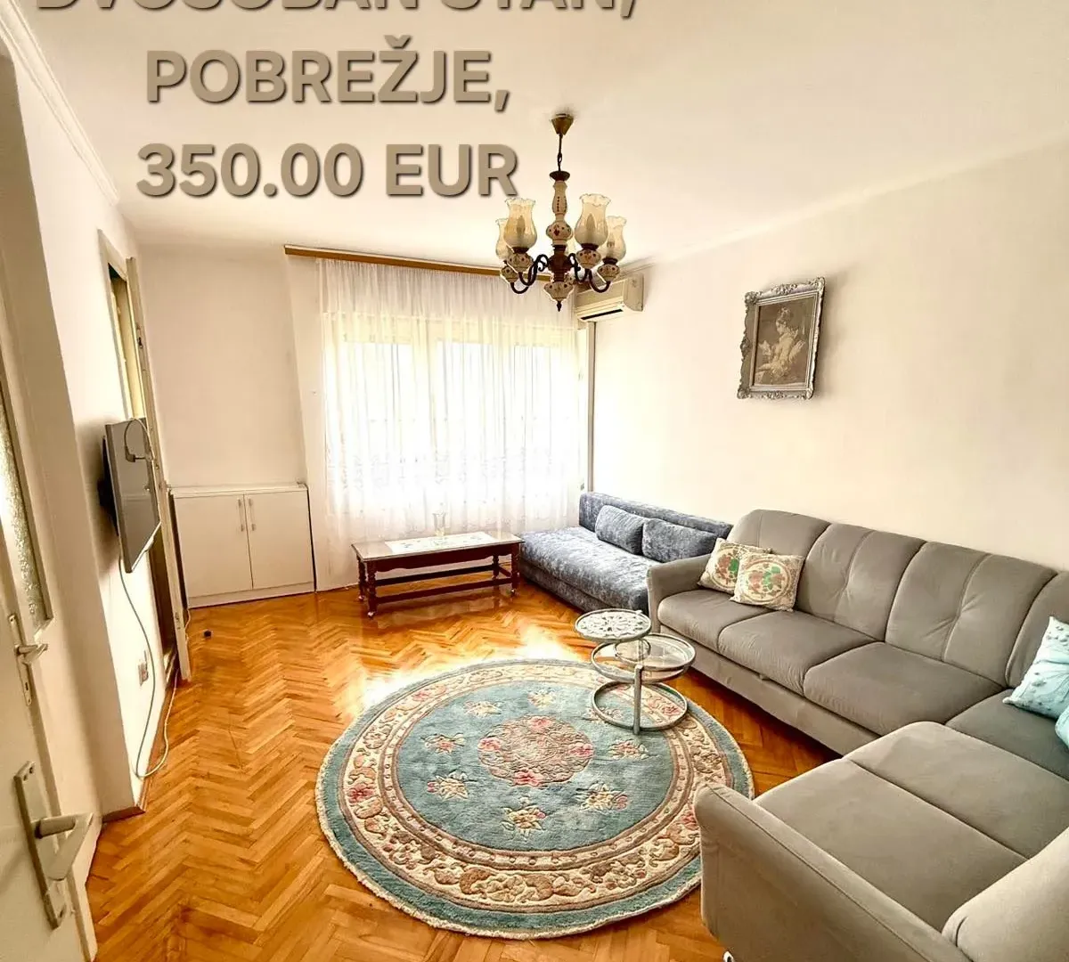 Rent, two bedroom apartment, 74m², Pobrežje, Podgorica