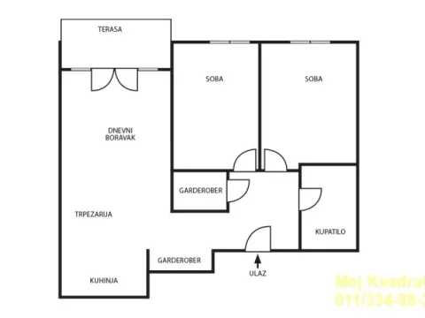 Sale, three bedroom apartment, 67m², Višnjička Banja, Palilula Sve Podlokacije - image 19