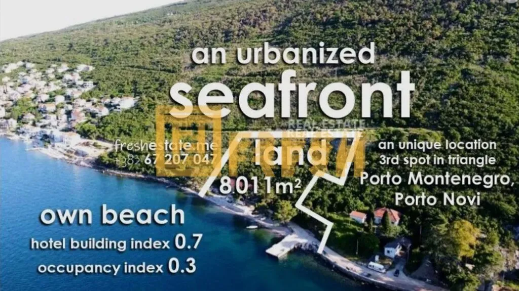 Prodaja, plac, 37592m², Tivat, Crna Gora