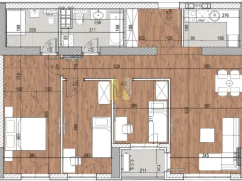 Sale, four bedroom apartment, 84m², Zemun Sve Podlokacije, Beograd - image 7