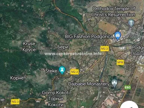 Prodaja, plac, 8831m², Podgorica, Crna Gora - image 2