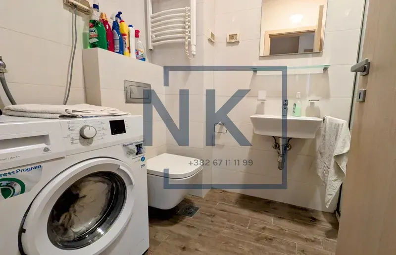 Rent, one bedroom apartment, 46m², City Kvart, Podgorica