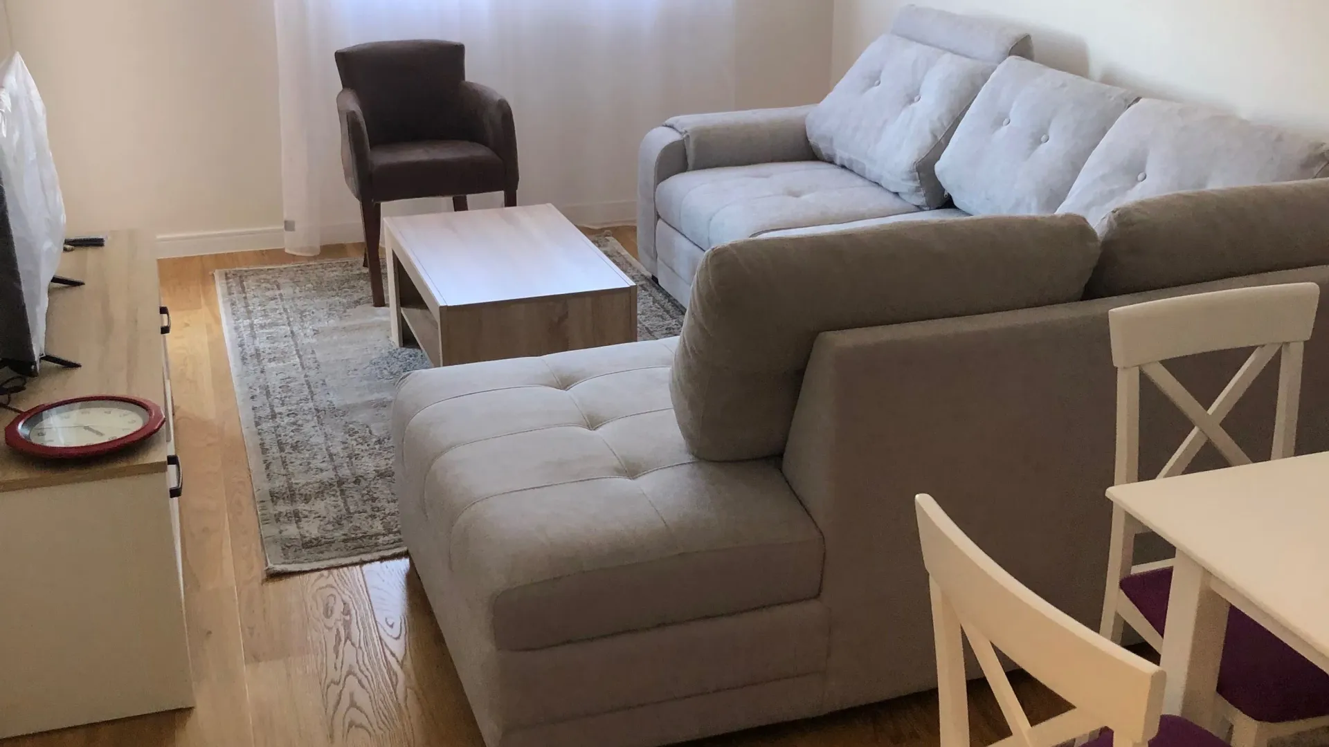 Rent, one bedroom apartment, 46m², Central Point, Podgorica