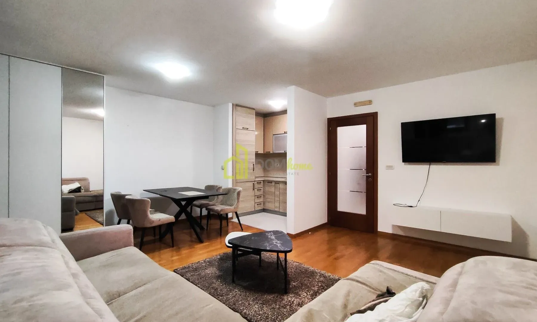 Rent, studio apartment, 36m², Tološka šuma, Podgorica