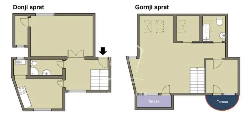 Prodaja, trosoban stan, 104m², Vračar Hram, Vračar Sve Podlokacije