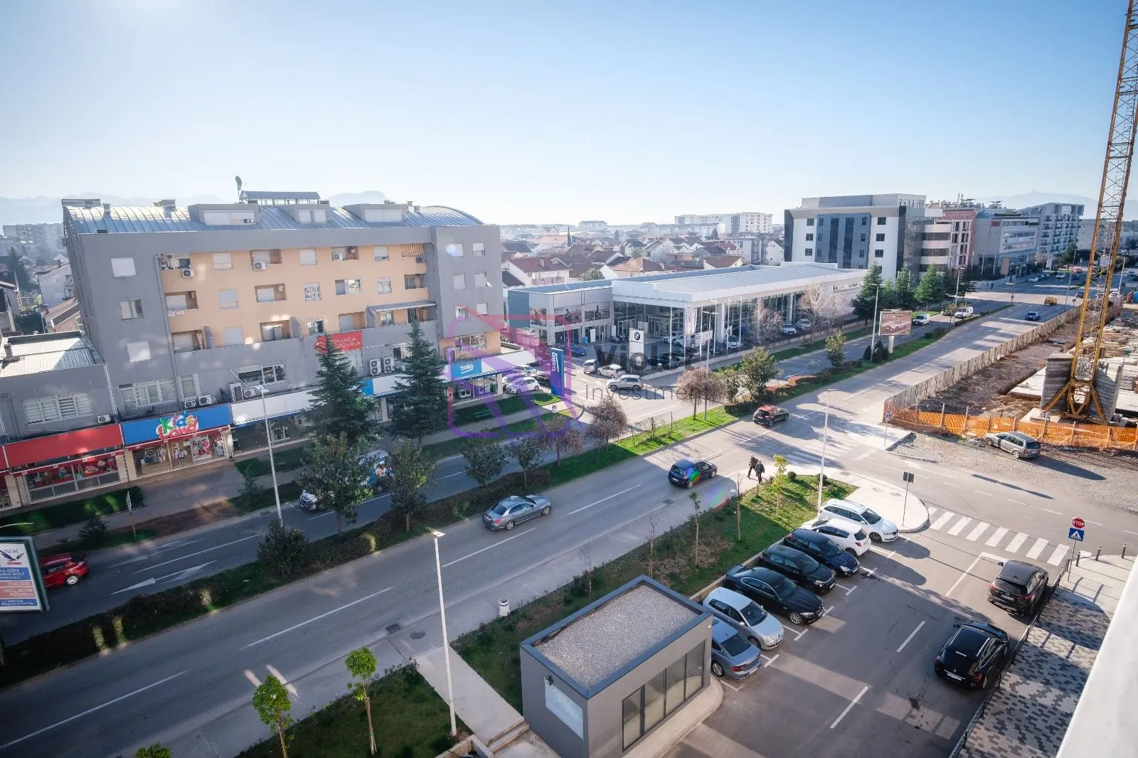 Rent, one bedroom apartment, 45m², Stari Aerodrom, Podgorica