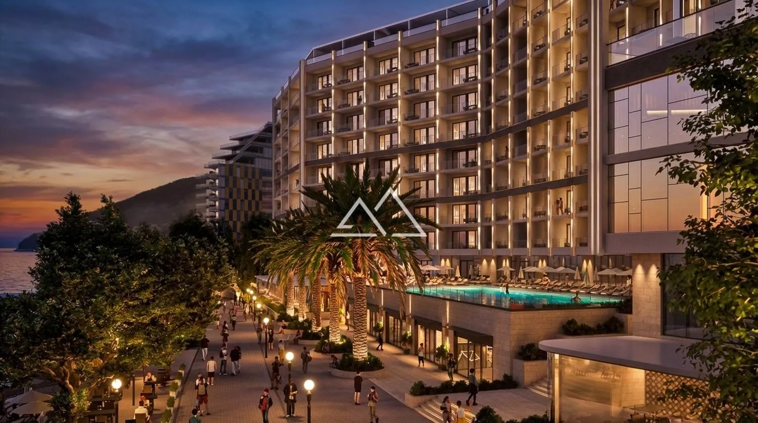 Sale, one bedroom apartment, 56m², Bečići, Budva