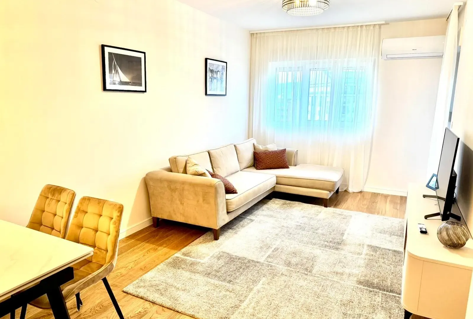 Rent, one bedroom apartment, 48m², Central Point, Podgorica