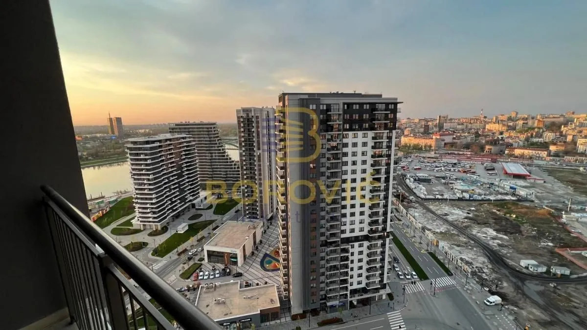 Rent, two bedroom apartment, 56m², Savski Venac, Beograd