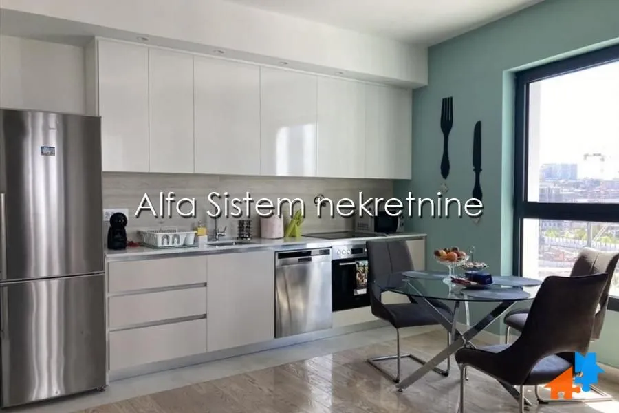 Rent, two bedroom apartment, 63m², Savski Venac, Beograd
