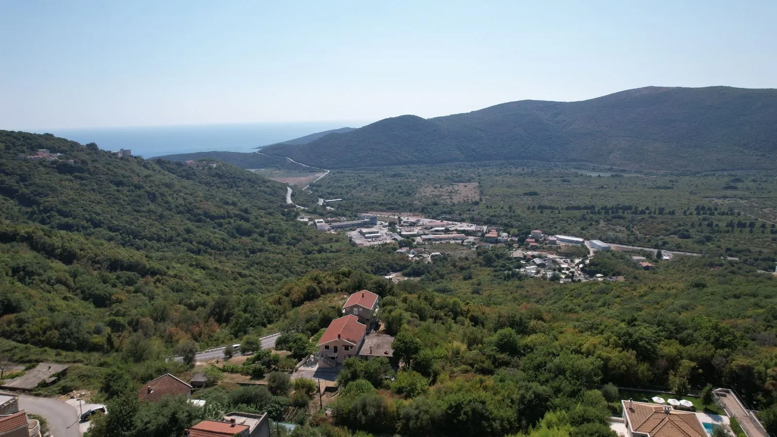 Prodaja, plac, 1000m², Prijevor, Budva