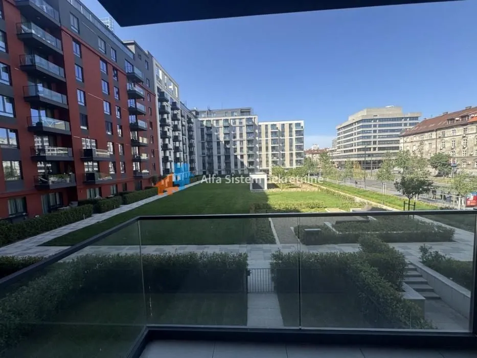 Rent, three bedroom apartment, 78m², Savski Venac, Beograd
