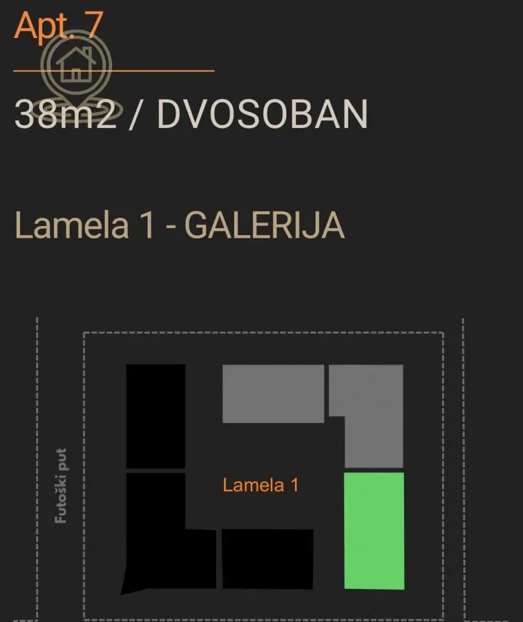 Prodaja, dvosoban stan, 38m², Telep, Novi Sad Sve Podlokacije