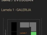 Sale, two bedroom apartment, 38m², Telep, Novi Sad Sve Podlokacije - image 1