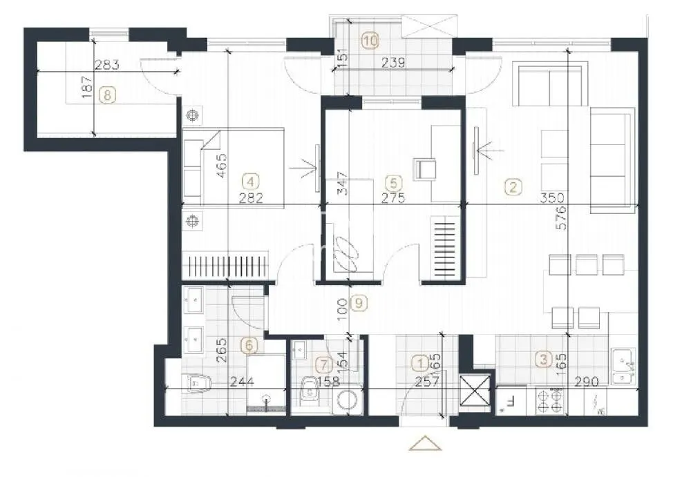 Sale, two bedroom apartment, 70m², Voždovac Sve Podlokacije, Beograd
