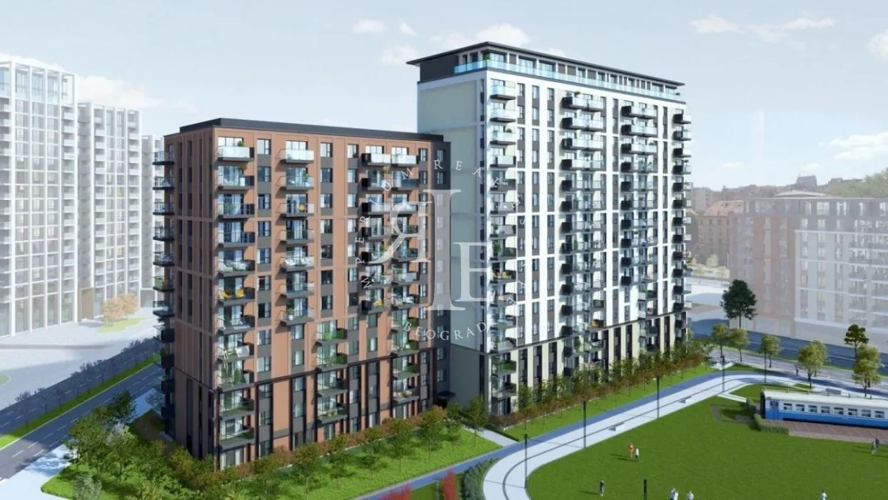 Sale, two bedroom apartment, 54m², Savski Venac, Beograd
