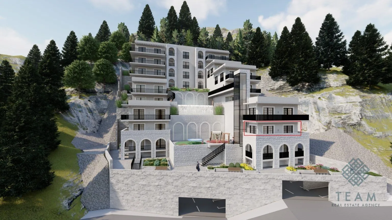 Sale, two bedroom apartment, 83m², Dubovica, Budva