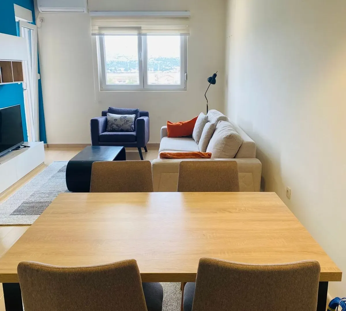 Rent, one bedroom apartment, 47m², City Kvart, Podgorica