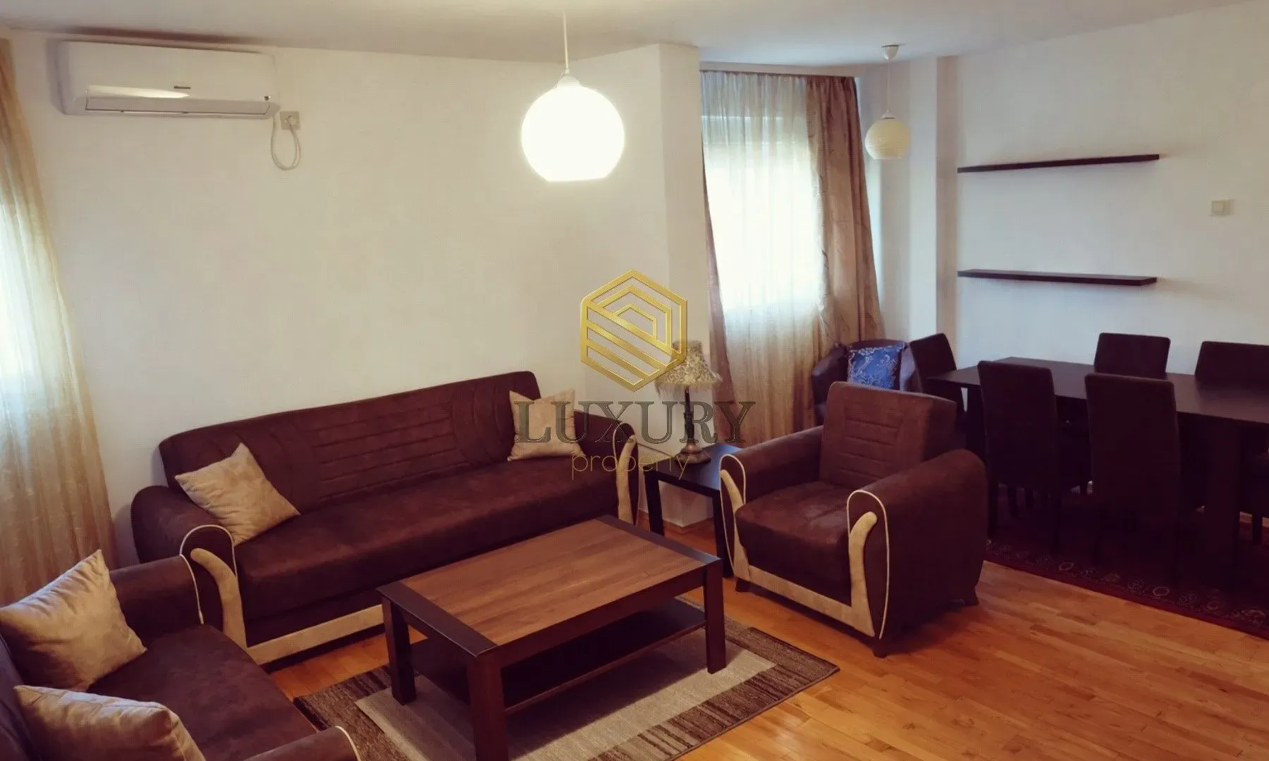 Izdavanje, jednosoban stan, 59m², Blok 5, Podgorica