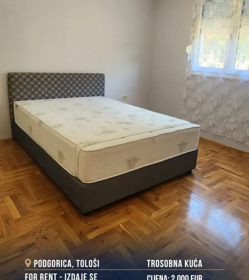 Rent, house, 200m², Tološi, Podgorica
