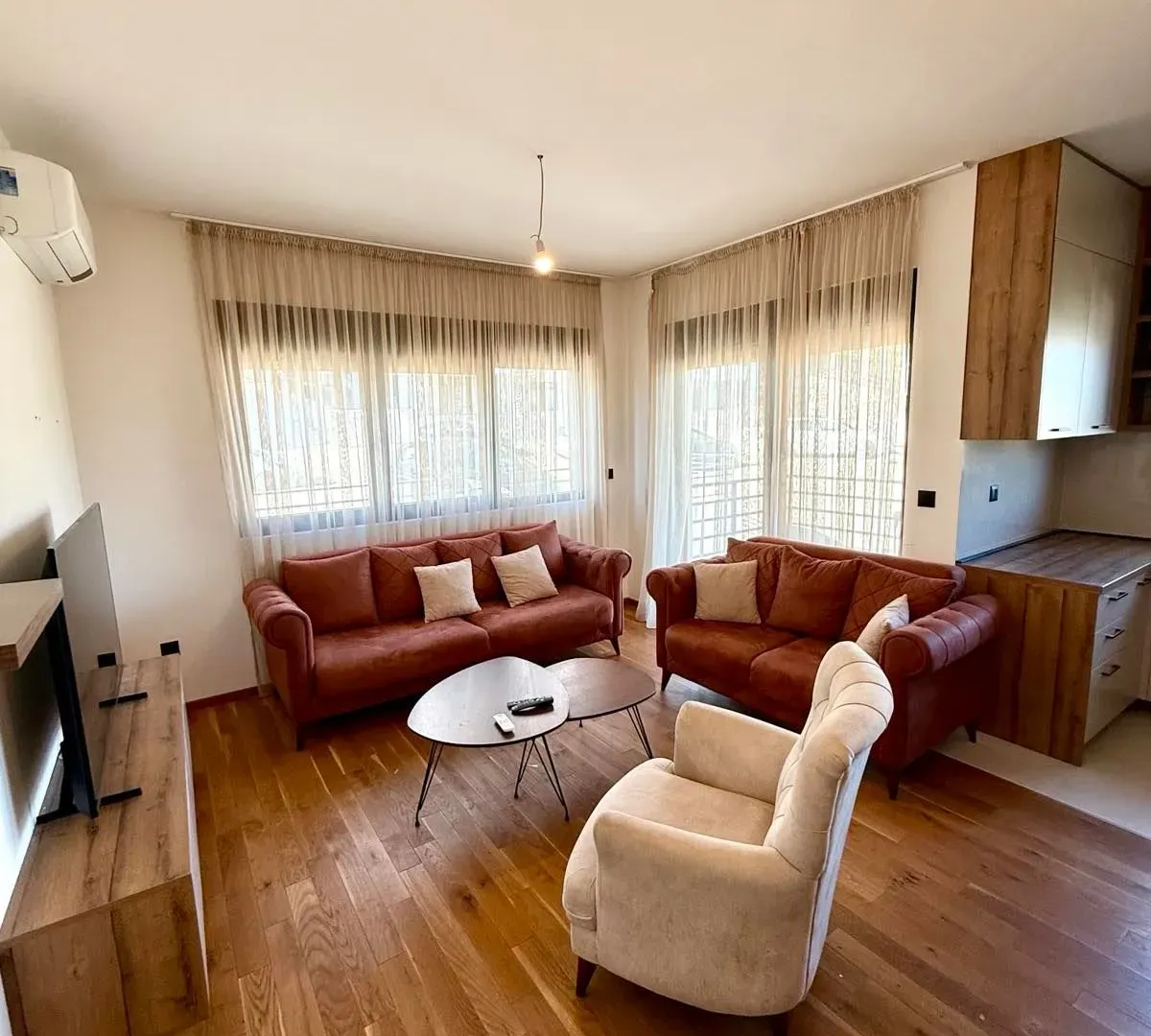 Rent, one bedroom apartment, 48m², Centar, Podgorica