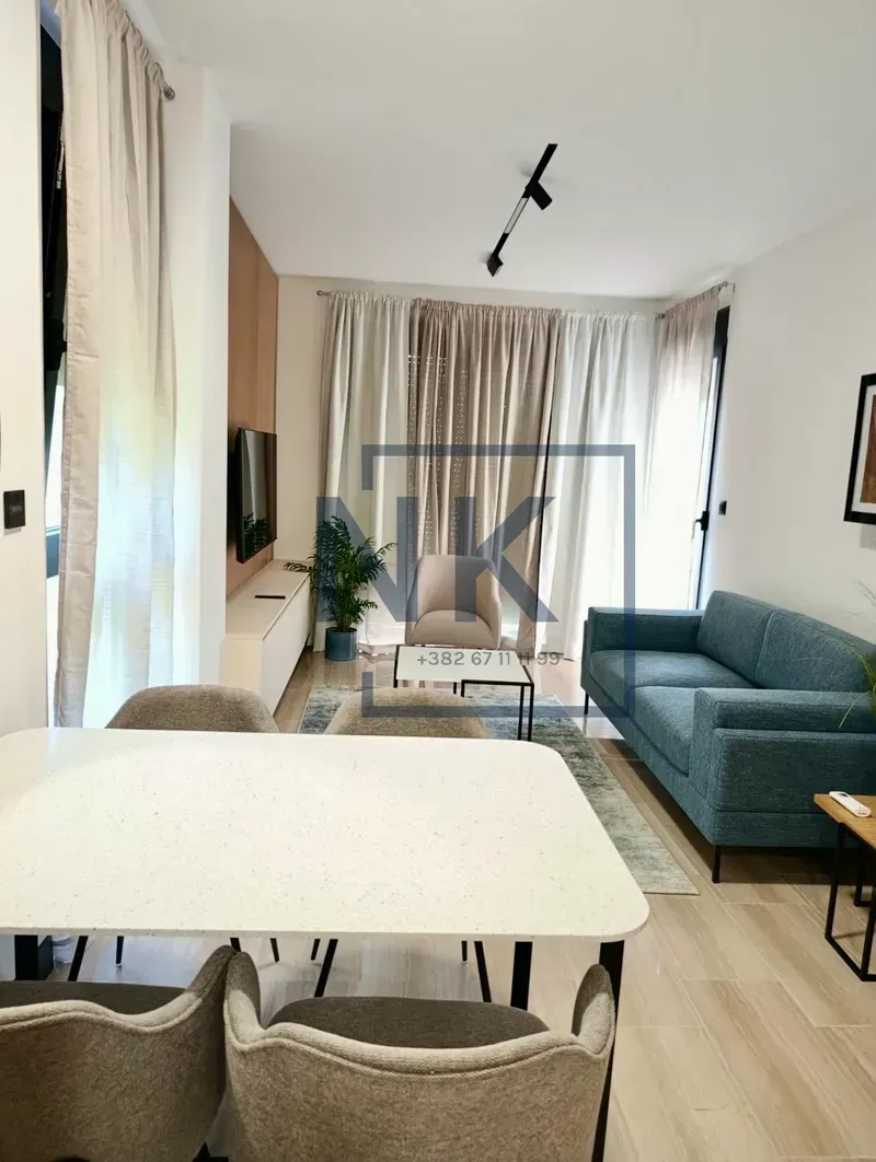 Rent, one bedroom apartment, 43m², Vezirov Most, Podgorica