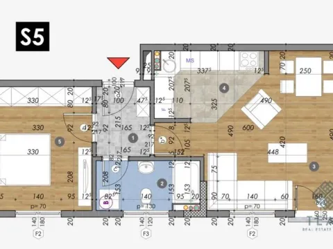Prodaja, jednosoban stan, 46m², Kolašin, Crna Gora - image 2