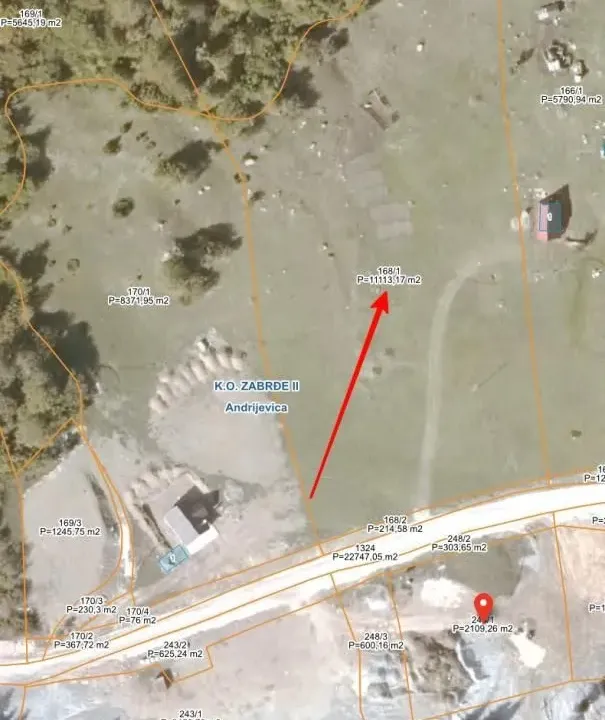 Sale, land lot, 111m², Zabrđe, Andrijevica