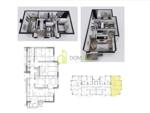 Prodaja, dvosoban stan, 67m², Tivat, Crna Gora - image 4