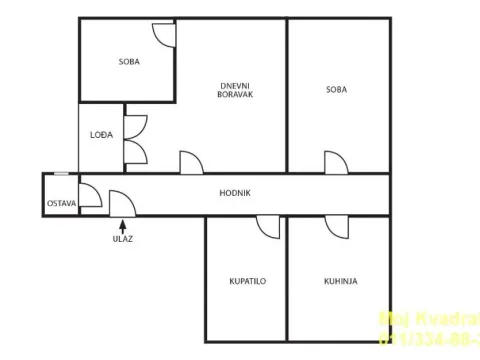 Prodaja, trosoban stan, 86m², Kalenić Pijaca, Vračar Sve Podlokacije - image 20