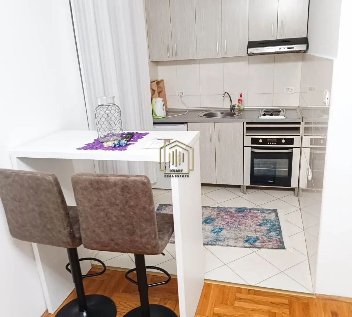 Rent, one bedroom apartment, 35m², Podgorica, Crna Gora