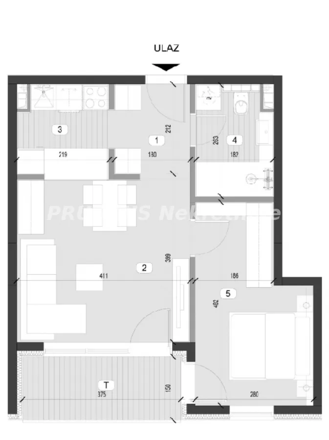 Prodaja, dvosoban stan, 46m², Kluz, Zvezdara Sve Podlokacije